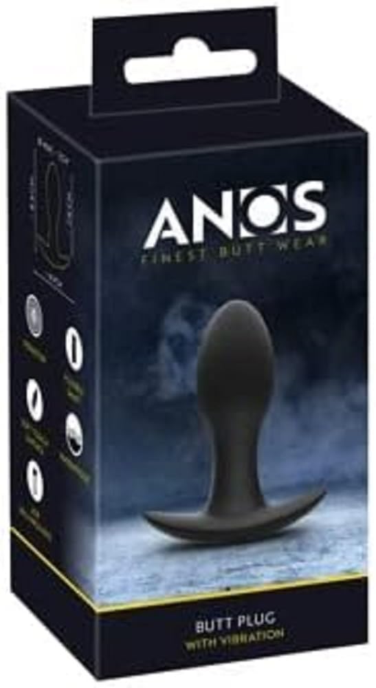 ANOS 5530180000- Anal Plug Schwarz One Size