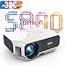 Produktbild 2020 Upgrade WiFi Beamer, 5800 Lumen Soporta 1920 x 1080P Unterstützt 1080P Full HD Wireless Projektor Max. 200" Display Mini LED 78000 Stunden Lampenlebensdauer, iPhone Android USB HDMI SD AV VGA