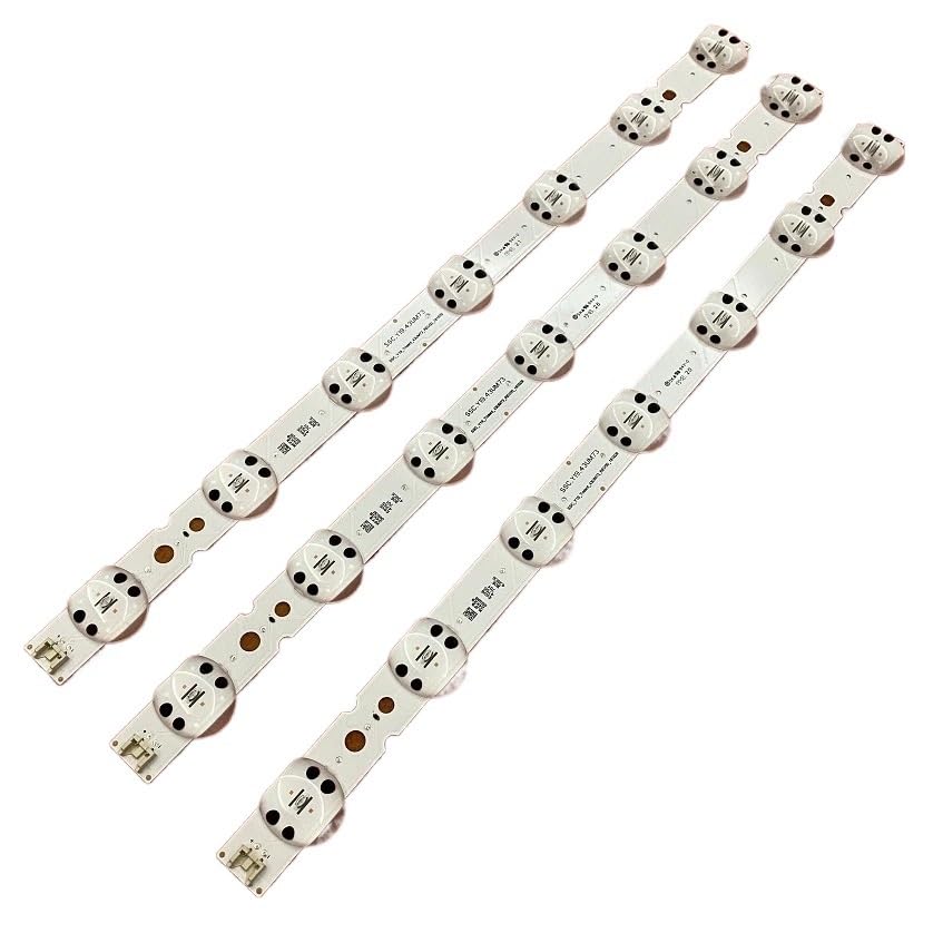 3 unids/Set retroiluminación LED Apto for TV 43UM4390PLC 43UM74006LB 43UM7450PLA 43UM7390PLC 43UM7400PLB 43UM7300PSA SSC.Y19.43UM73(Kit 3pcs For 1 TV)