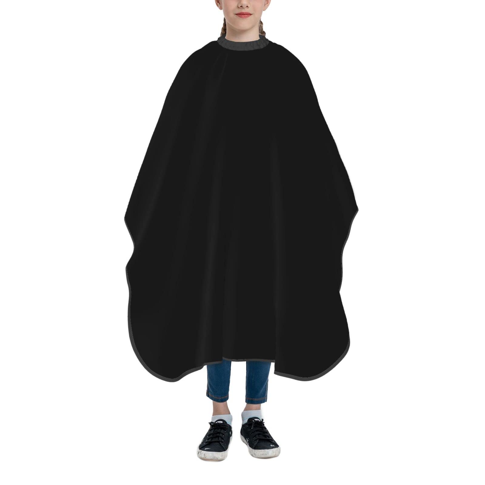 FLZKESN Custom Kids Barber Cape With Picture Personalized Hairdressing Apron For Home Salon And Barbershop