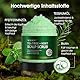 Kopfhautpeeling,Teebaum-Kopfhautpeeling-Shampoo, 2-in-1-Kopfhautbehandlung mit Minzöl, Haarbehandlung zur Klärung und Entfernung von Ablagerungen mit Silikon-Kopfhautmassagegerät, 10,6 oz/300 g