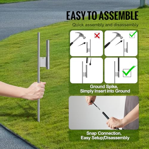 Vevor FEATHER FLAG POLE KIT 12.7 FT Feather Flag Pole Kit thumb #3