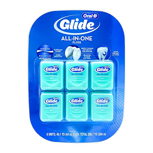 Glide Crest Comfort Plus Dental Floss Mint 40m each (6 pack) #1