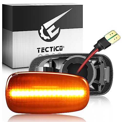 TECTICO Seitenblinker Seitenmarkierungsleuchter Lichtblinker Blinker Kompatibel mit NHW20 L/V ACU2 MCU2 HV MHU28 ANE1 ZNE1 SXE Comfort Sed ANM1 ZGM1 ZNM10 RAV4 Scion xB IS200 IS300 LS430, 2Stück