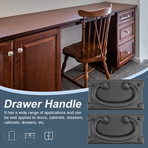 DOITOOL 2 Unidades de Gabinete Vintage Alças de Liga de Gaveta de Cômoda Alças de Queda de Gaveta de
