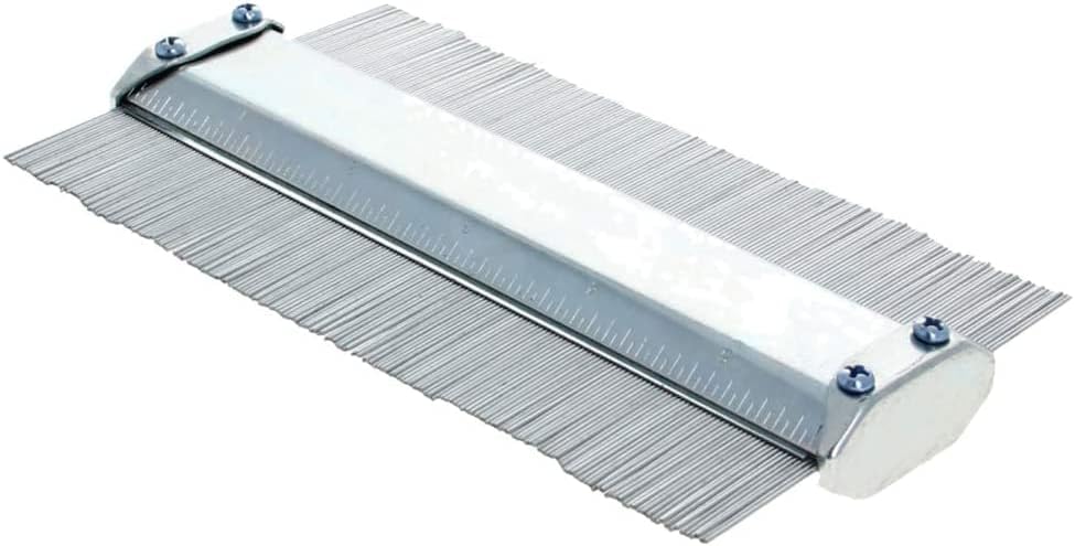 Bettomshin Metal Contour Duplicator Gauge, 6 inch Precise Contour Duplicator Measuring Tool 1Pcs