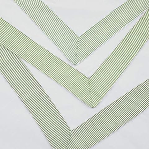 Cambridge 100% Egyptian Cotton Pillowcases, Green Cover