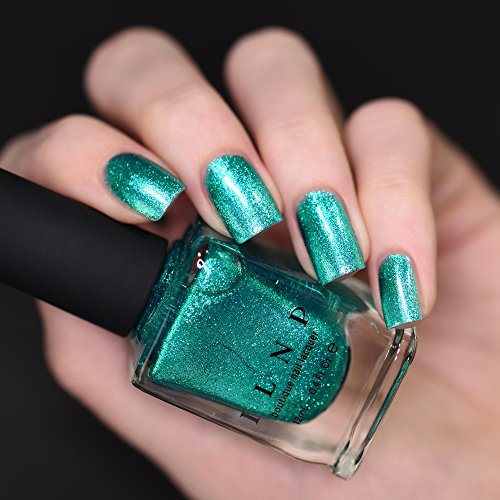 Image of ILNP Funhouse - Carribean Green Ultra Metallic Bright Nail Polish