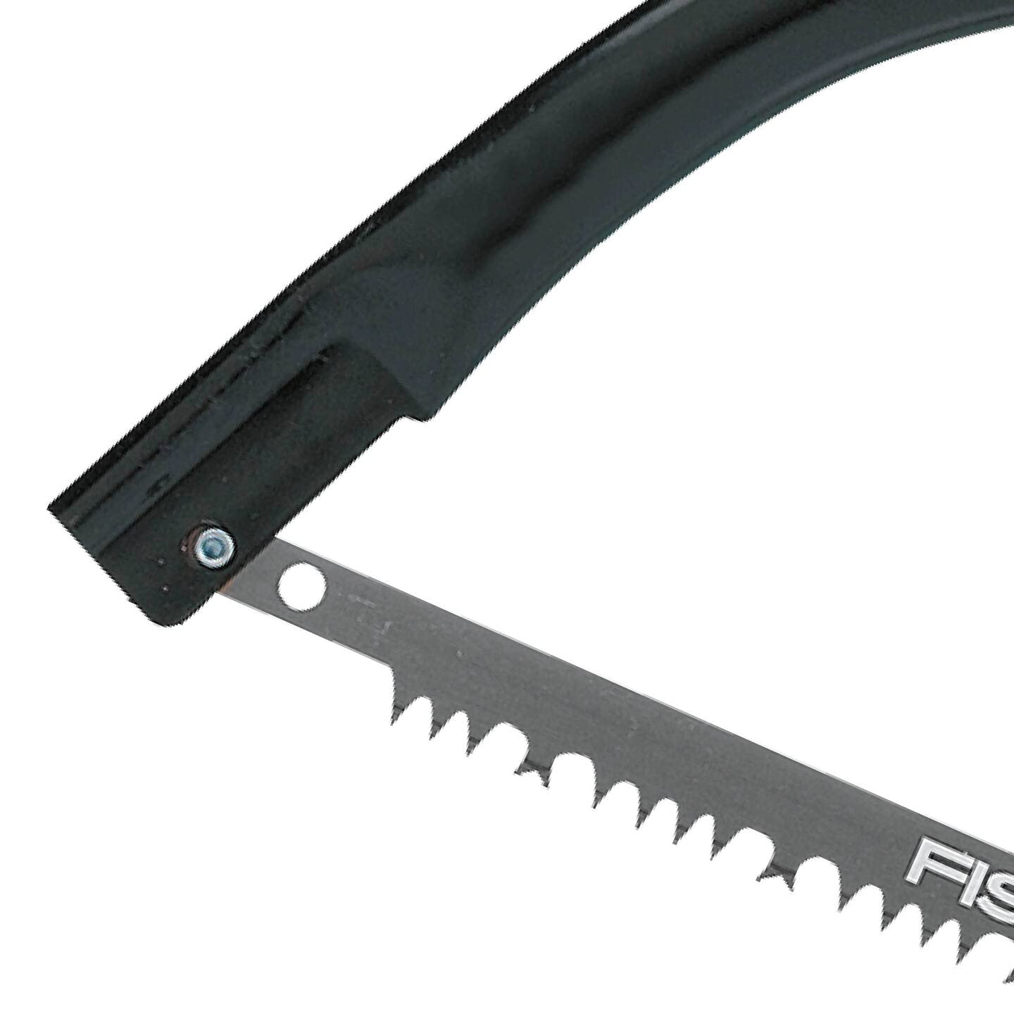 Fiskars Sierra de arco para madera verde, Cuchilla fija, Longitud: 70 cm (24"), Incluye protección de plástico para la cuchilla, Acero, Negro/Naranja, SW31, 1000615
