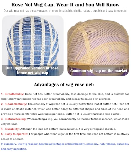 Image of LABEAUTE Unisex Short Light Blue Cosplay Wig Male Man Woman With Bangs Anime Fluffy Cosplay Hair Wigs for Party and Halloween for Gift + Free Cap