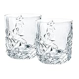 Lieferumfang: 1x Spiegelau & Nachtmann Whiskybecher-Set 2tlg., Sculpture, 91900, Material: Kristallglas, Höhe: 100 mm, Durchmesser: 86 mm, Inhalt: 365 ml