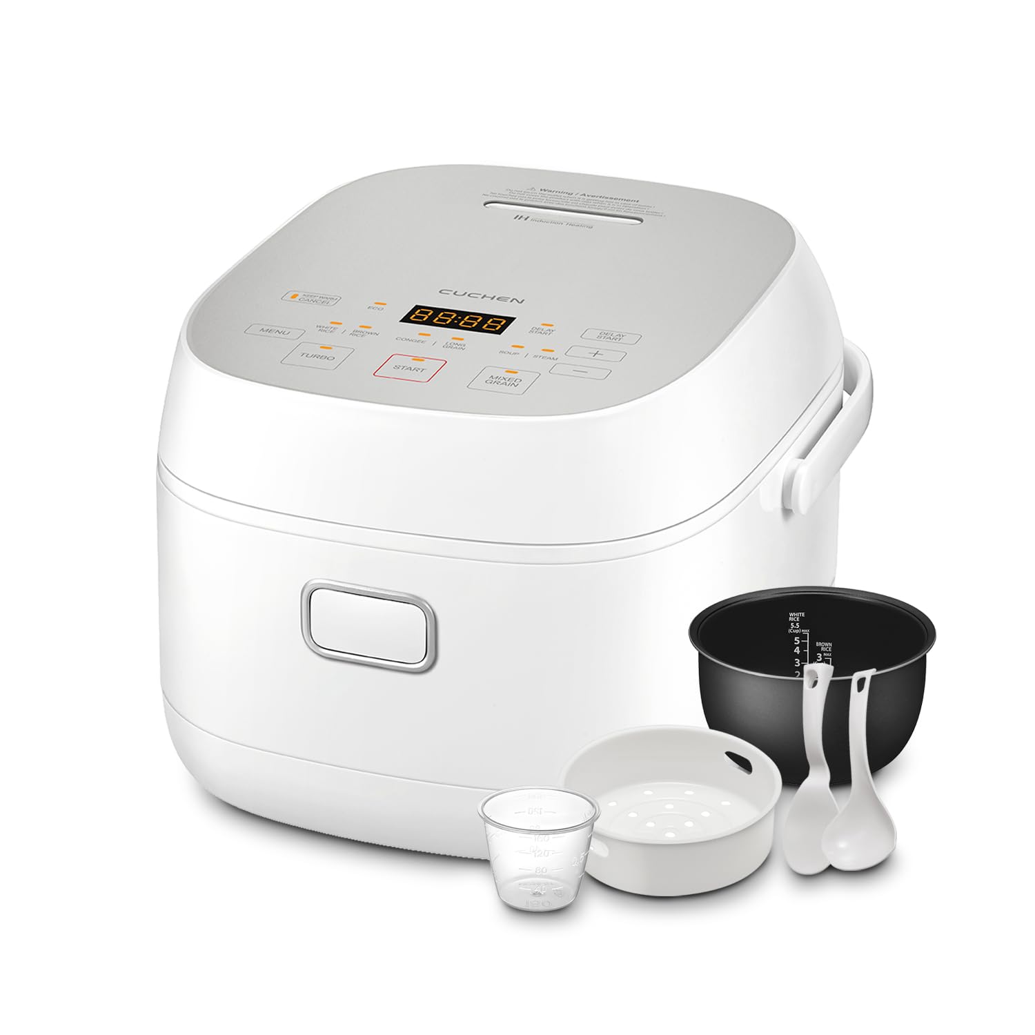 CUCHEN IH Induction Heating Rice Cooker CRH-Q0601WUS