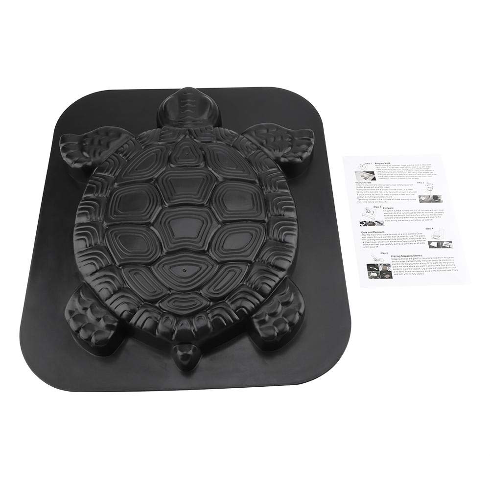 FTVOGUE Schildkröte Trittstein Form Pflastersteine Gehwegform Beton Form Garten Rasen Weg Pflaster Gehweg