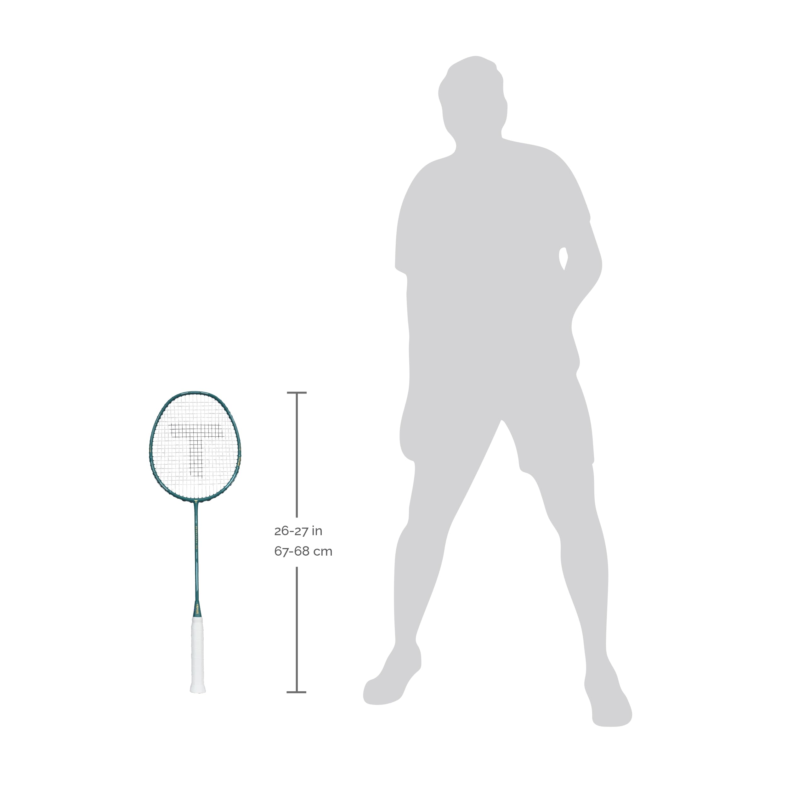 TANSO Raion SS Strung Badminton Racket (34 Lbs Tension, Recommended by Padukone School of Badminton, 77 Grams Ultra Light Weight Full Carbon Fiber with Premium Strings and Full Racquet Cover) 3