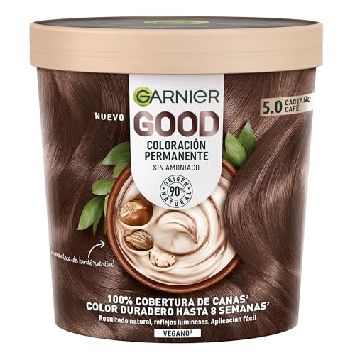 Garnier Good Pack 3 Tinte 5.0 Castaño Café Sin Amoniaco
