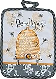 Kay Dee Designs Cotton Potholder, 7 by 9-Inch, Queen Bee