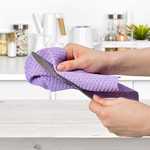 QWIKR Spoel- en Vaatdoekjes 4ST, 21 x 21cm – Voordeelverpakking (set van 3 x 4St) - Tot 2x sneller een perfect schoon… - Image 3