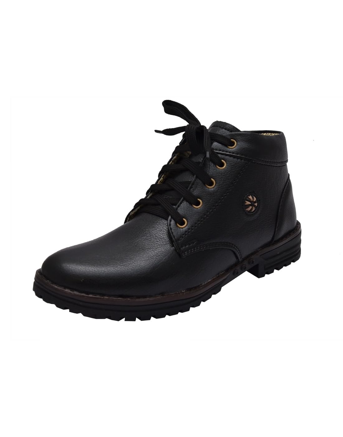 SIR CORBETTLeather Casuals Lace Up High Ankle Boots for Men
