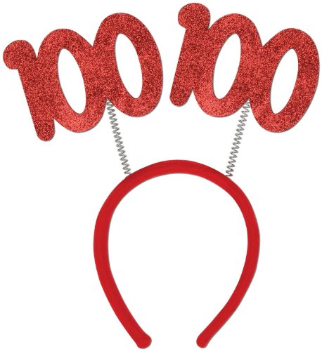 100 Glittered Boppers Party Accessory (1 count) (1/Pkg)