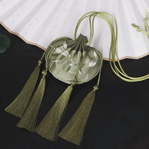 Bolsa perfumada estilo antiguo bordada de 10cm miniatura 2