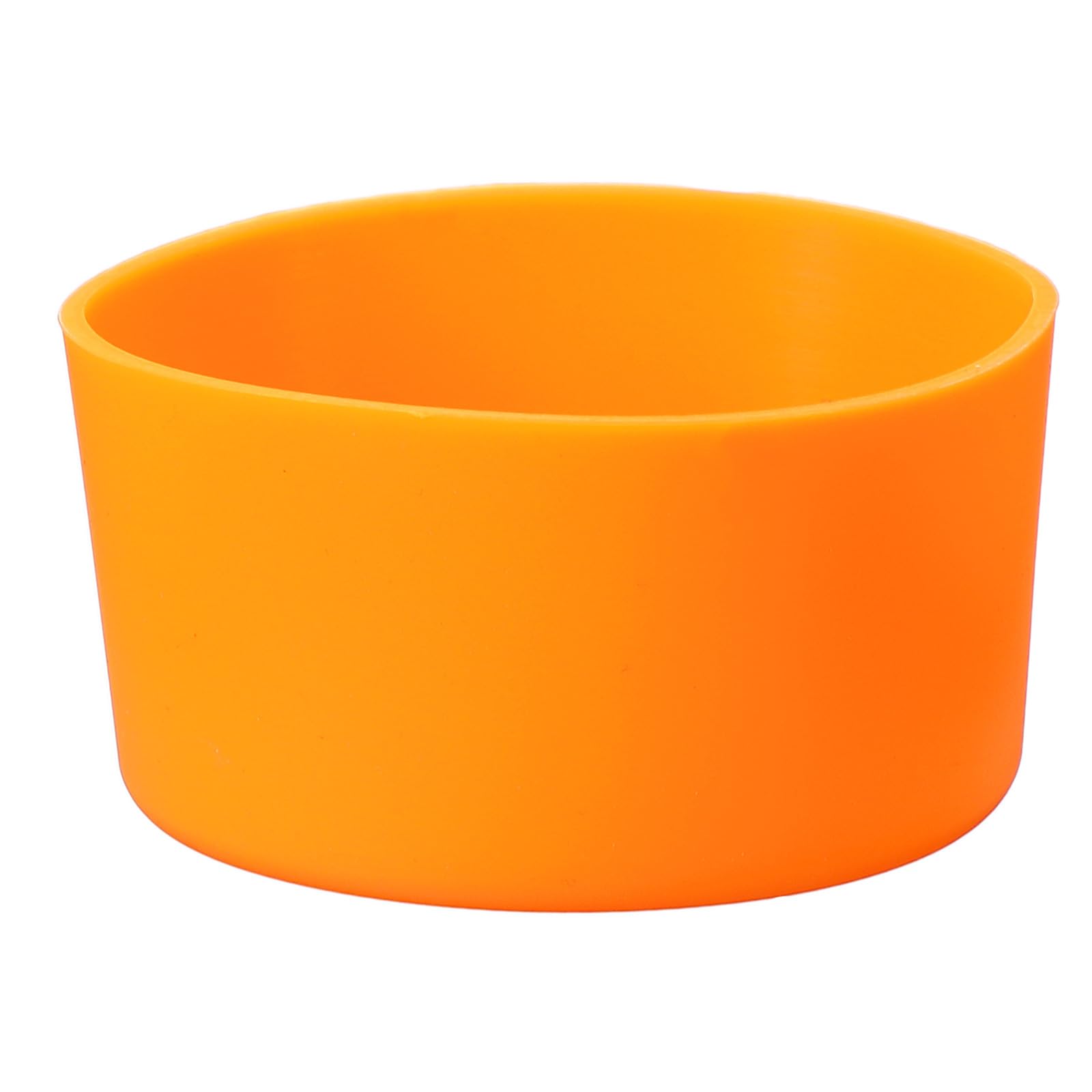 PATIKIL Silicone Boot, 1pcs Bottom Sleeve Protector, Anti-Slip Protective Sleeve for Water Bottle, Car Travel Cup, Orange