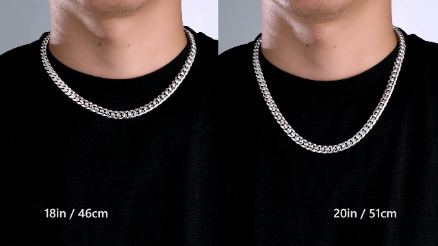 Amazon | KRKC&CO チェーンネックレス メンズ 喜平ネックレス 6面