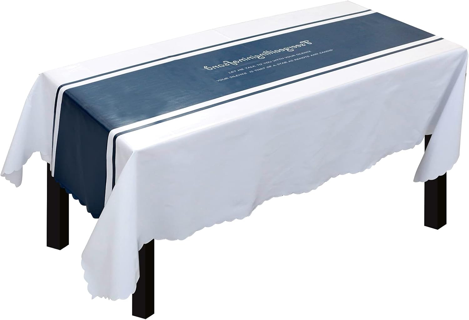 Giapow Rectangular Tablecloth, Stain Resistant Waterproof and Wrinkle Resistant Tablecloths, Reusable Decorative Table Cloth for Parties Picnic Camping and Outdoor: Kitchen & Dining