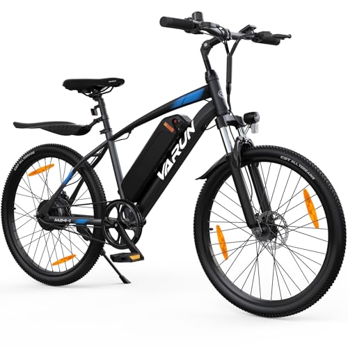 VARUN E Bike, 24 Zoll E-Mountainbike Elektrofahrrad mit 36V Batterie,...