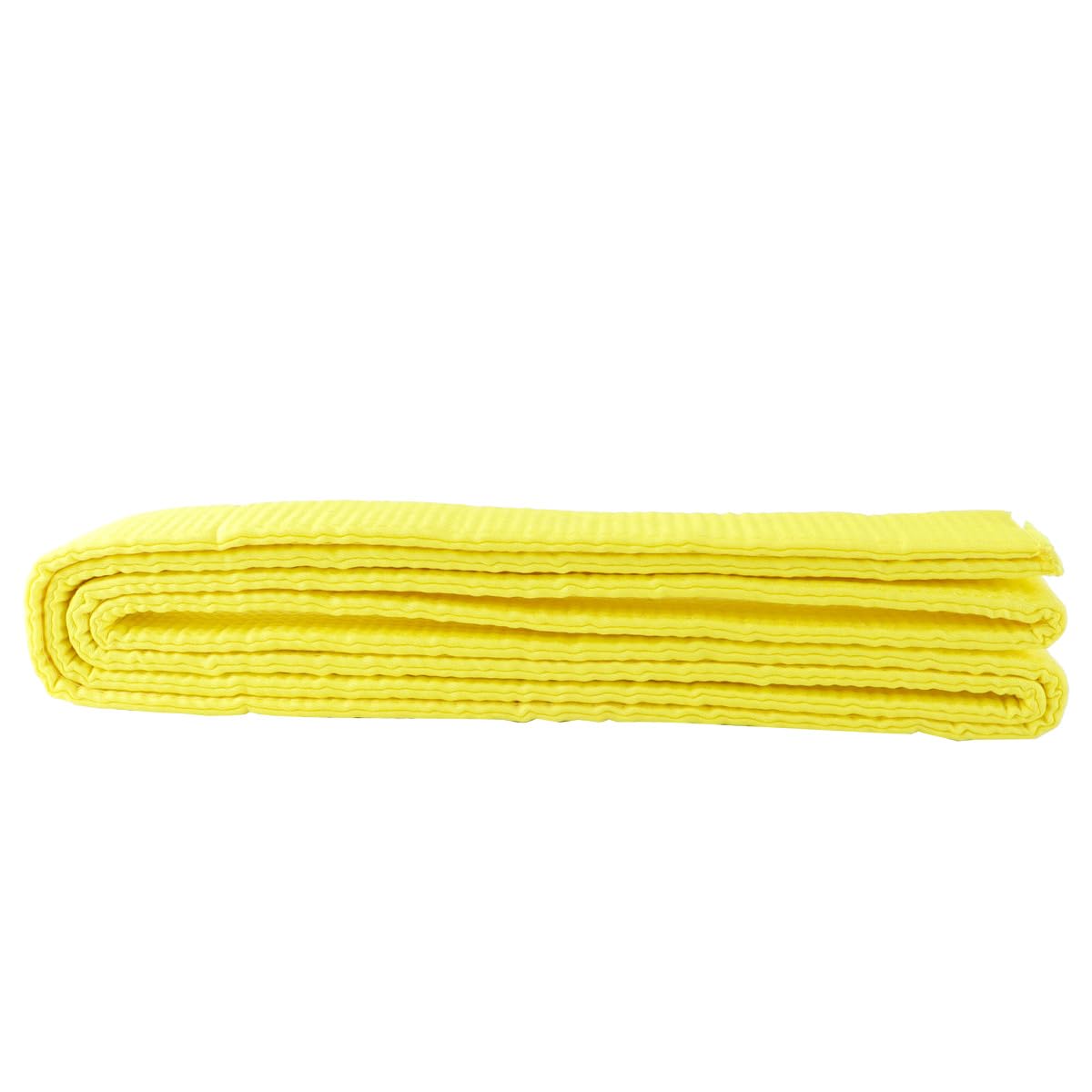 Ausi Cintura professionale per taekwondo, judo, karate, 2 pezzi, in cotone, a righe, per arti marziali, 260 cm (giallo)