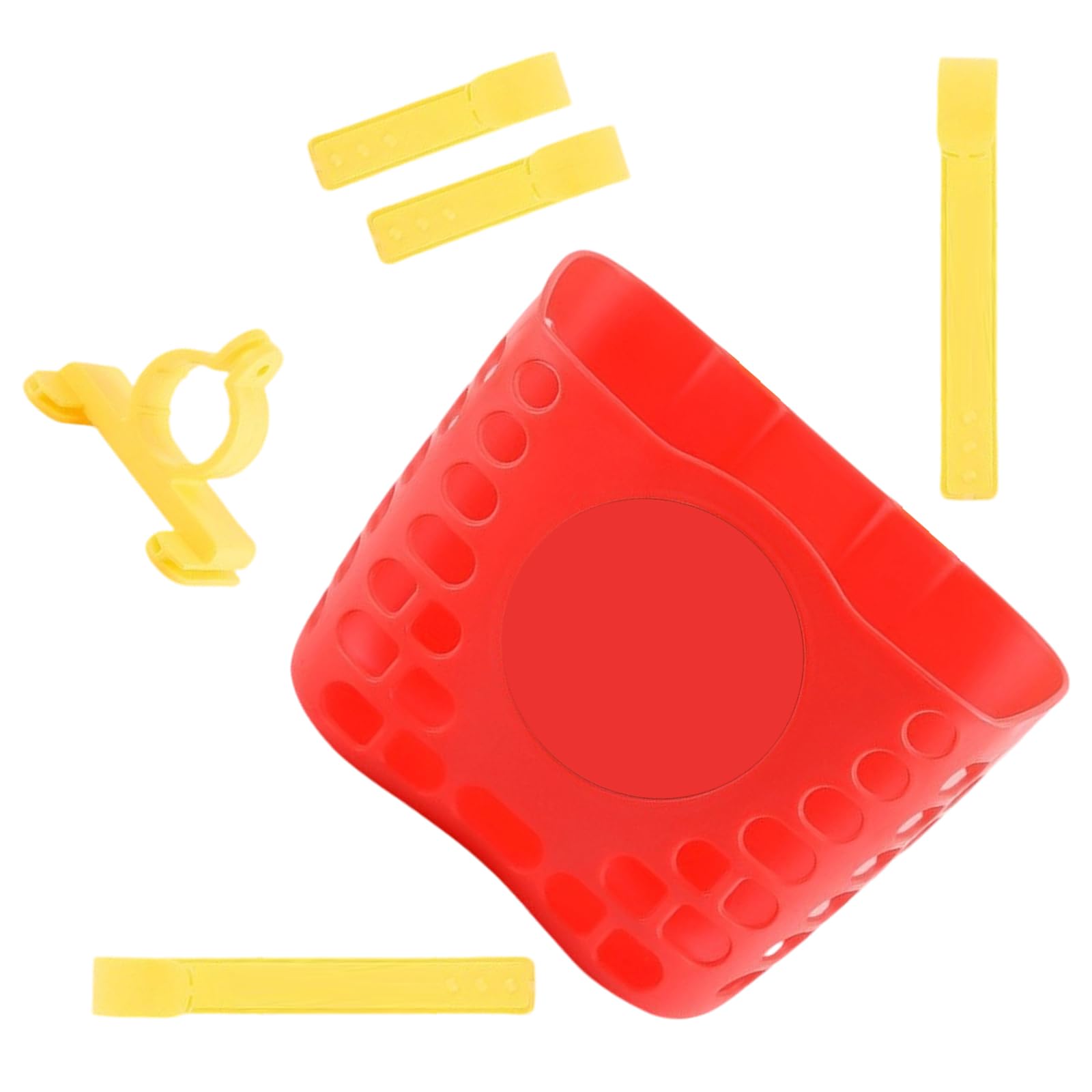 BWANGIAO Removable Bicycles Basket Colorful Bike Front Handlebars Storage Basket for Boy Girl Bicycles