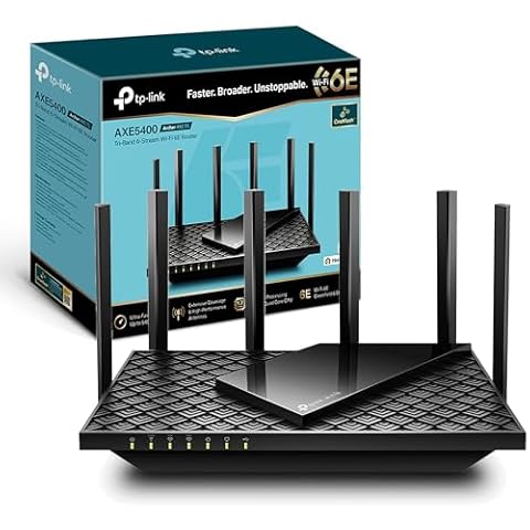 TP-Link Archer AXE75 Tri-Band WiFi 6E Router Cover