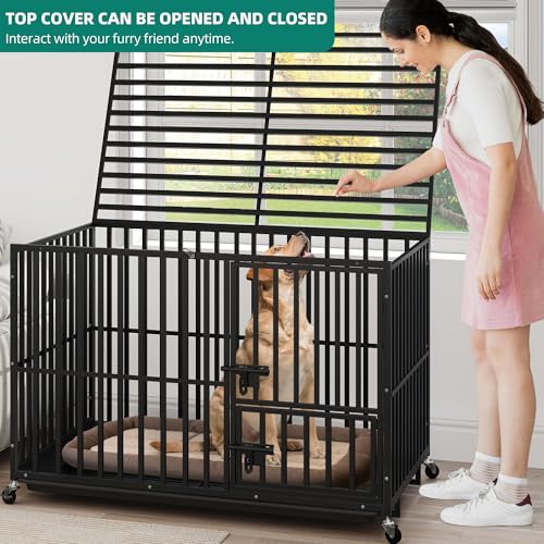 Yitahome MAYIHBWJX5 Heavy Duty Indestructible Dog Crate thumb #7