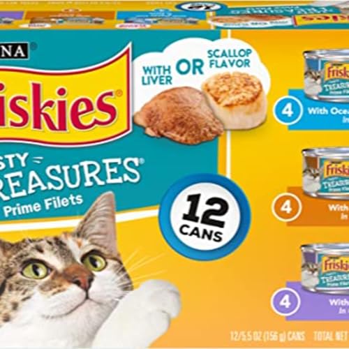 Purina Friskies Tasty Treasures Adult Wet Cat Food Variety Pack
