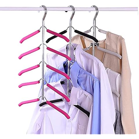 JFFLYIT Multi-Layer Clothes Hangers Cover