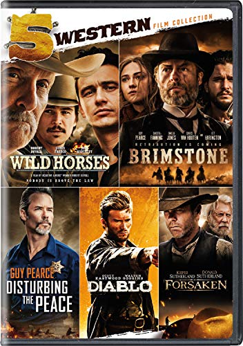 5-Western Film Collection (Wild Horses / Brimstone / Disturbing the Peace / Diablo / Forsaken) [DVD]