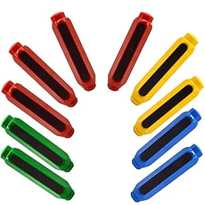 10 Stuks Iastic Kleur Krijthouder, Kleurrijke krijthouder, Krijthouders Leraar, Geschikt voor Onderwijzend Beroep…