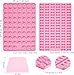 Socluer Backmatte Hundekekse 2 Stück Silikonformen für Hundeleckerlies und Katzenleckerli, Hundekekse Backform für DIY Keks, Schokolade, Kekse, Eiswürfel, Süßigkeiten