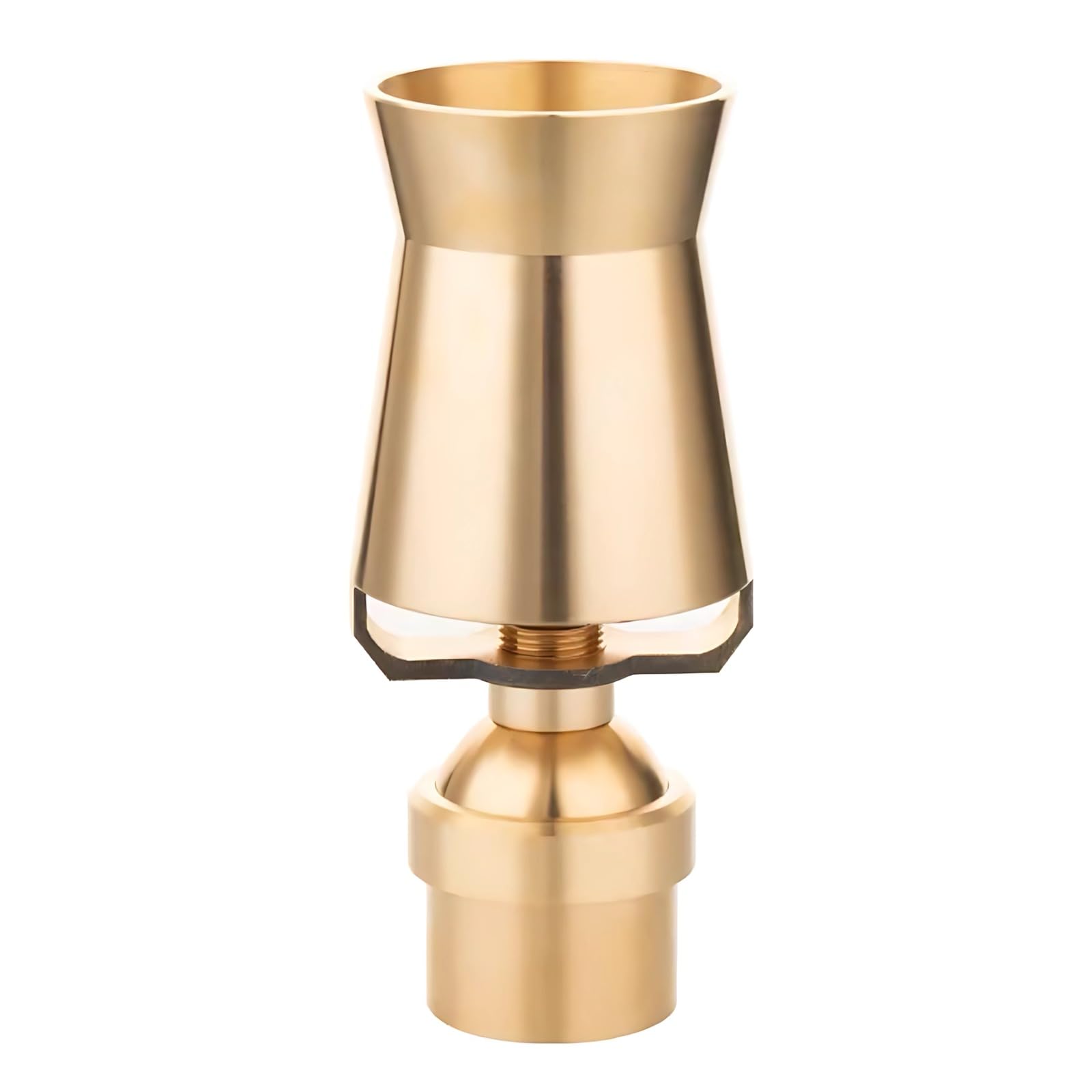 Buse de fontaine étang jet réglable tour de glace tête arrosage laiton 3,8cm