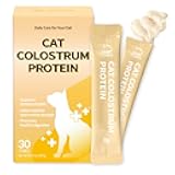 Doctor By Cat Colostrum Protein Cat Supplement Immune Support Muscle Growth, Gentle on Digestion for Kittens, Adult&Senior Cats with Goat Milk, Whey Protein Isolate, Colostrum Lickable Formula