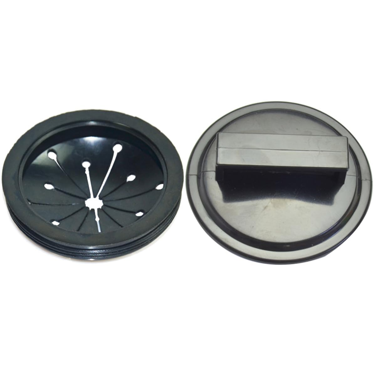 ZAAWUUT Universal Garbage Disposal Splash Guard Collar Sink Stopper,3-Inch Kitchen Sink Garbage Disposal Splash Guard and Drain Plug,Food Waste Disposer Part