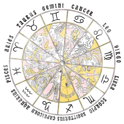 Girl's Lost Gods Astrology Vintage Wheel T-Shirt2
