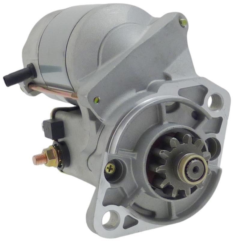 Charging Systems New Starter Compatible with Kubota M4900 M4500 M5700 Series 49.5HP 57HP & 58HP 1999-2006 228000-1000 228000-1001 15621-63013 15621-63014 15621-63015 011041 18142