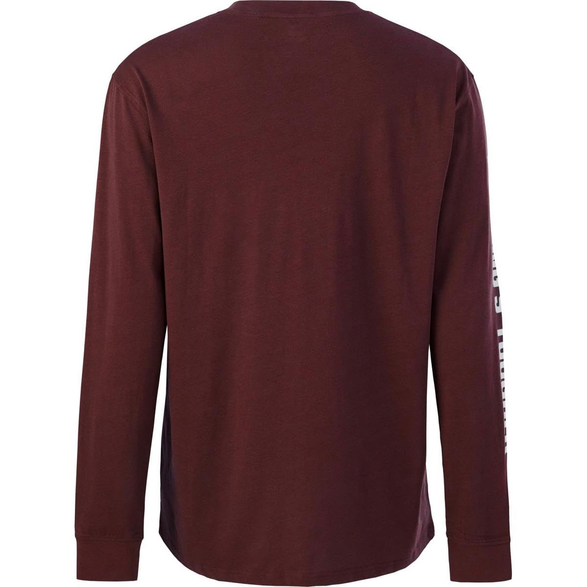 Heritage Icon Long Sleeve Tee Burgundy