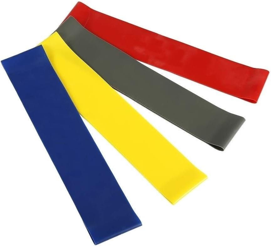 QSCTYGResistance Bands 4/1PCs Yoga Resistance Rubber Bands Kinetic Home Gym Exercise Workout Bands Yoga Resistance Bands Set Elastic Bands for Fitness 55