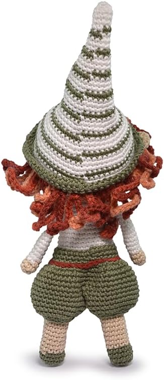 CIRCULO Amigurumi Crochet Kit - Enchanted Grove - All Included, Easy Instructions - Crochet Kit for Intermediate - Crochet Set - Character, Premium Amigurumi Yarn for Crocheting – Elf