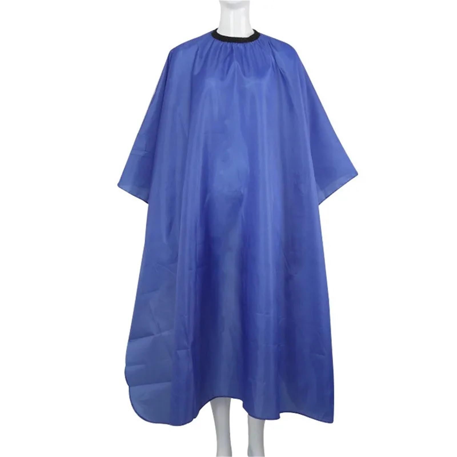 Capa Peluqueria Bata de Corte de Pelo de 140x120cm, Capa for Vestido de barbería, Corte de Pelo, Herramientas de Tela Impermeables, Capa for Vestido de peluquería, Delantal(Blue,5pcs)