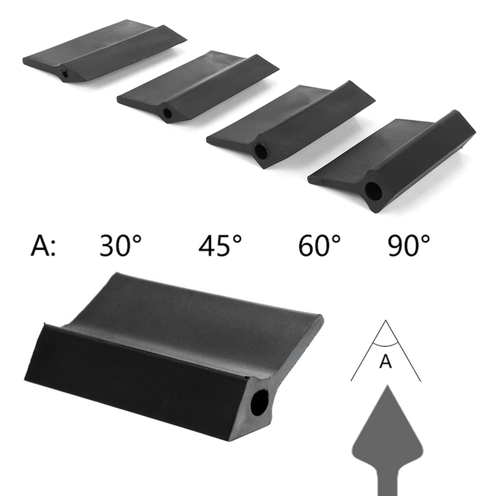 Ejoyous 14pcs Blok Szlifowania, Narzędzia do Obróbki Drewna Gumowe Chwyty Szlifowania, Precyzyjne Szlifowanie, Wszechstronne Bloki 14pcs, łatwe i Wszechstronne, Ulepszone Polerowanie Krzywych i