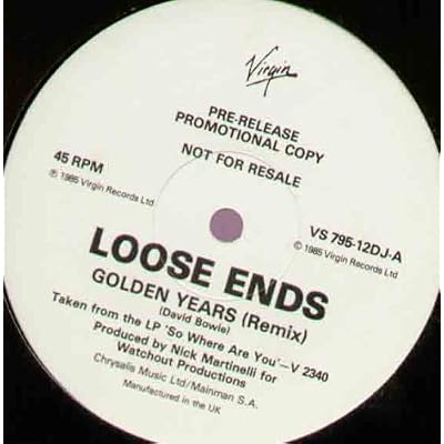 LOOSE ENDS - GOLDEN YEARS - 12 inch vinyl
