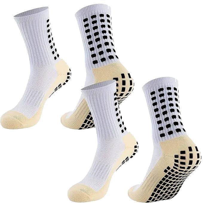 Sports Socks, Soccer Socks, Non-Slip, Junior, Men's, Breathable, Sweat Absorbent, Resistant to Abrasion, Medium Thick, Antibacterial, Odor Resistant, Socks, Basketball, Tennis, Badminton-image-44