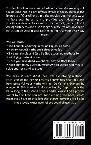 Drying Herbs: The Only Herb Drying Book You'll Ever Need (A Quick Guide on Easily Drying Herbs for Everyday Kitchen Spices) image 4
